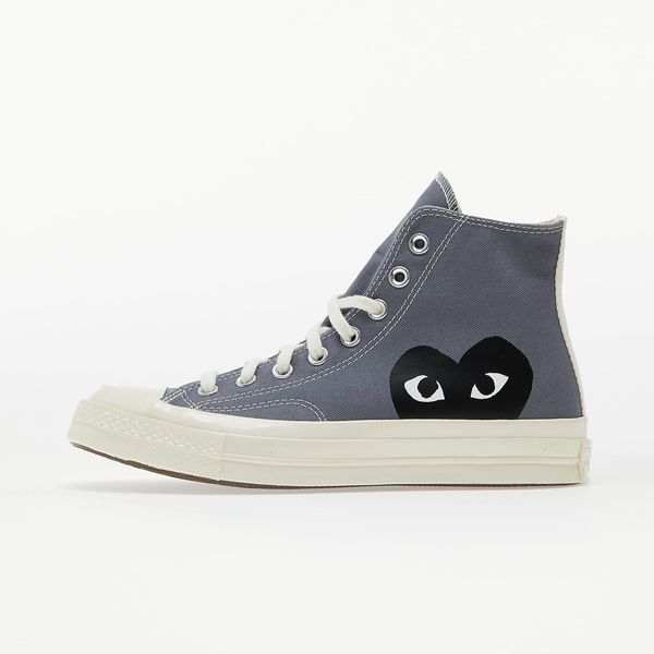 Comme des Garçons PLAY Sneakers Converse x Comme des Garcons PLAY Chuck 70 Hi Steel Gray/ Egret EUR 42.5