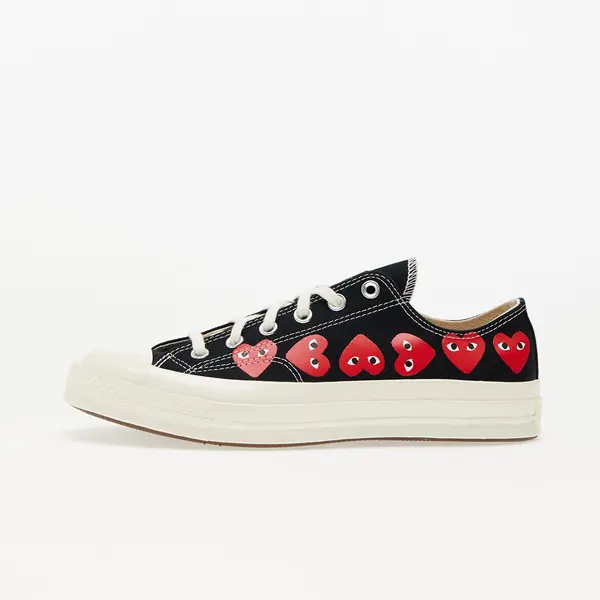 Comme des Garçons PLAY Sneakers Converse x Comme des Garçons PLAY Chuck Taylor 70 OX Multi Heart Black/ Hi Risk Red/ Egret EUR 42