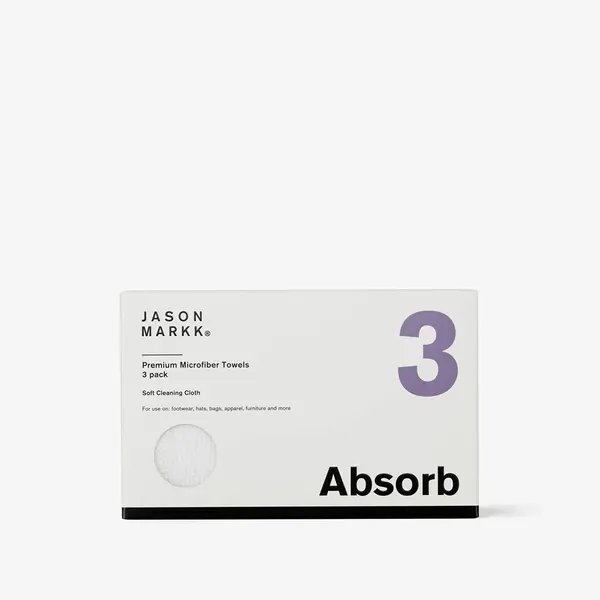 Jason Markk Sneakers Jason Markk Premium Microfiber Towel 3 Pack White EUR Universal