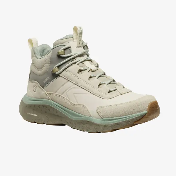 KEEN Sneakers KEEN Leiki Leather Mid Wp Women Birch/ Lily Pad EUR 38.5