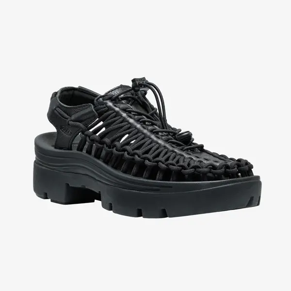 KEEN Sneakers KEEN Uneek Plt All Gender Black Smooth Lea EUR 40.5