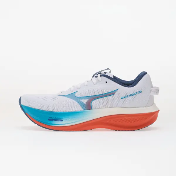 Mizuno Sneakers Mizuno WAVE RIDER 30 White/ Blue Jewel/ Orange EUR 44