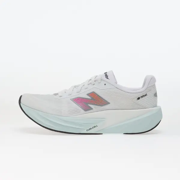 New Balance Sneakers New Balance Fuel Cell Rebel v5 White/ Pink Heat/ Glint Blue EUR 38