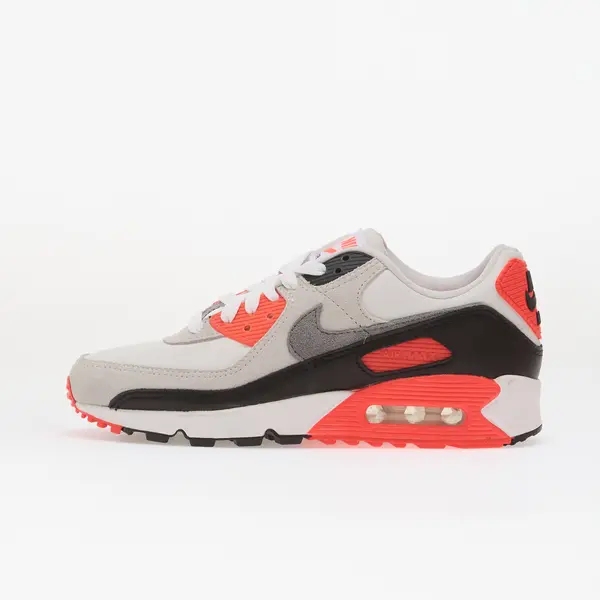 Nike Sneakers Nike Air Max 90 White/ Particle Grey-Lt Smoke Grey-Black EUR 37.5