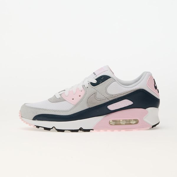 Nike Sneakers Nike Air Max 90 White/ Wolf Grey-Pink Foam -Armory Navy EUR 43