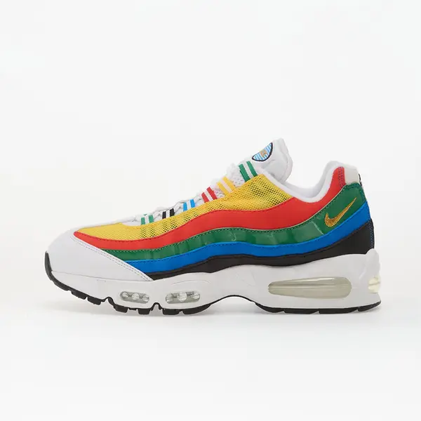 Nike Sneakers Nike Air Max 95 Big Bubble Prm White/ Metallic Gold-Chile Red-Photo Blue EUR 42