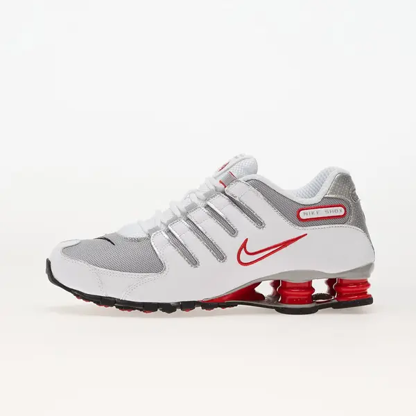 Nike Sneakers Nike Shox Nz White/ Metallic Silver-Sport Red EUR 42.5