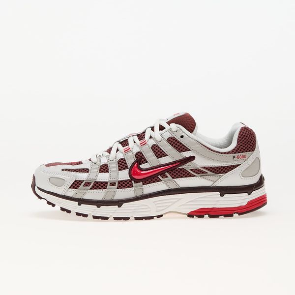 Nike Sneakers Nike W P-6000 Mtlc Summit Wht/ Fire Red-Dark Pony EUR 38.5