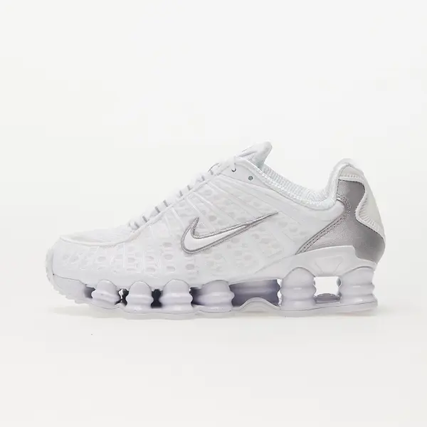 Nike Sneakers Nike W Shox Tl White/ White-Metallic Silver-Max Orange EUR 41