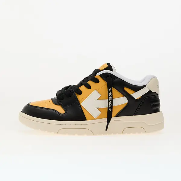 OFF-WHITE KIDS Sneakers Off-White Kids Out Of Office Ocher Yellow Black EUR 34