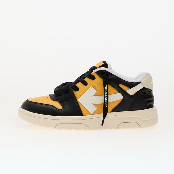 OFF-WHITE KIDS Sneakers Off-White Kids Out Of Office Ocher Yellow Black EUR 34