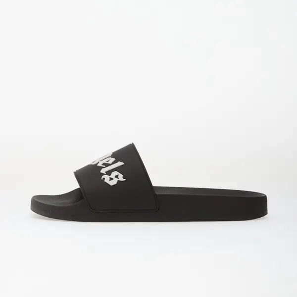 Palm Angels Sneakers Palm Angels Big Logo Sliders Black White EUR 41