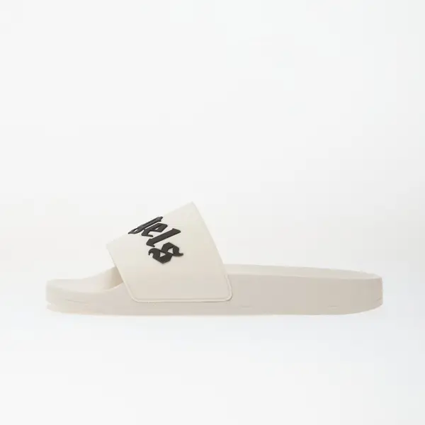 Palm Angels Sneakers Palm Angels Big Logo Sliders Off White Black EUR 43