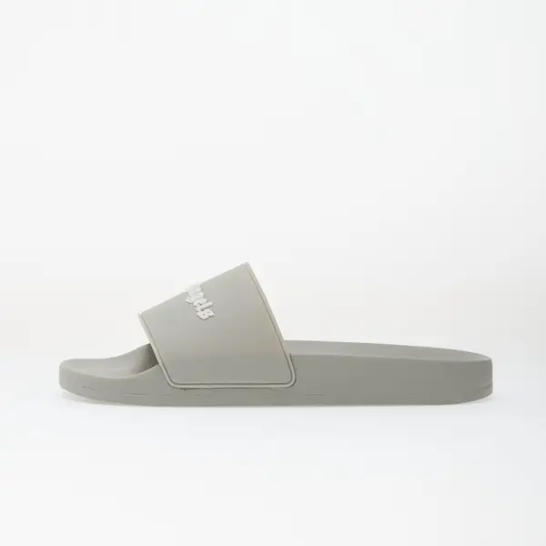 Palm Angels Sneakers Palm Angels Classic Logo Sliders Grey White EUR 43