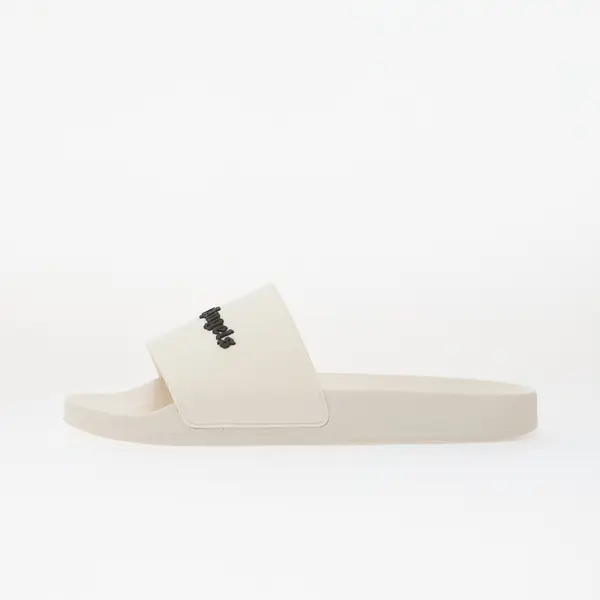 Palm Angels Sneakers Palm Angels Classic Logo Sliders Off White Black EUR 44
