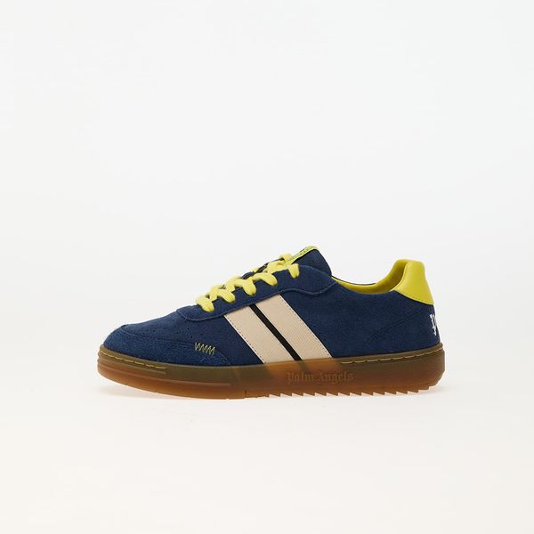 Palm Angels Kids Sneakers Palm Angels Kids University Track Suede Snk Blue A Yellow EUR 37