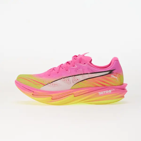 Puma Sneakers Puma Deviate NITRO Elite 4 ST Poison Pink/ Yellow Alert EUR 44