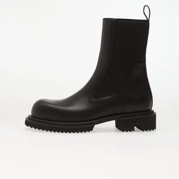 Rick Owens Sneakers Rick Owens Leather Boots - Beatle Gabe Black EUR 11