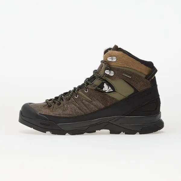 Salomon Sneakers Salomon X-Alp Mid Gtx Distressed Ltr Dark Earth/ Black/ Deep Lichen Green EUR 44