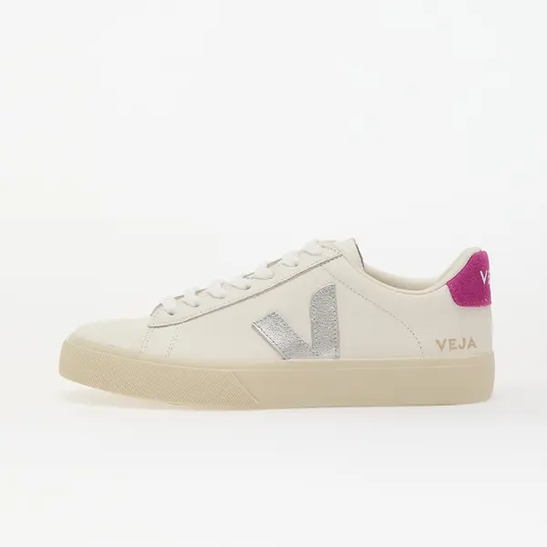 Veja Sneakers Veja W Campo Leather Whi_Silver_Ultraviolet EUR 37