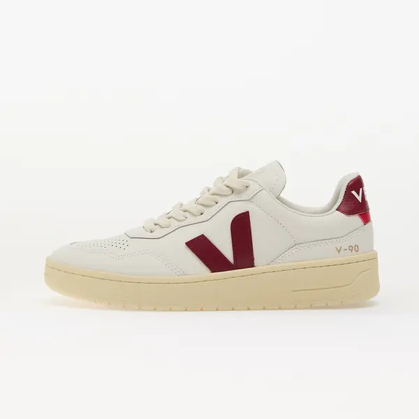 Veja Sneakers Veja W V-90 O.T Leather Ex-White_Marsala EUR 38