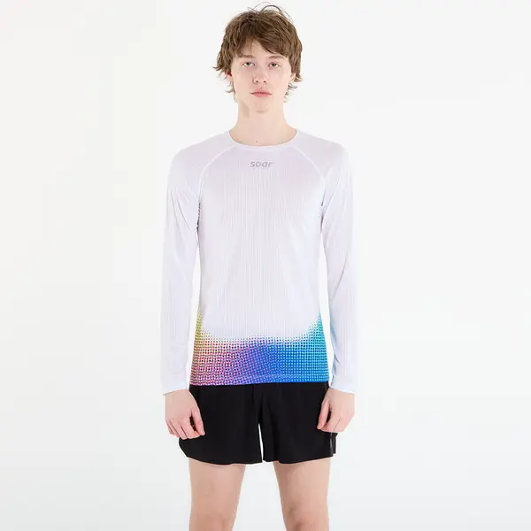 SOAR Running SOAR Race Base White/ Tropical Dot M