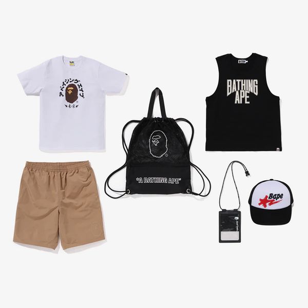A BATHING APE Sportne torbe A BATHING APE Summer Bag Black S