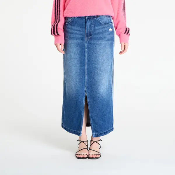 adidas Originals Suknja adidas Adicolor 3-Stripes Denim Pencil Skirt Indigo Denim S/36
