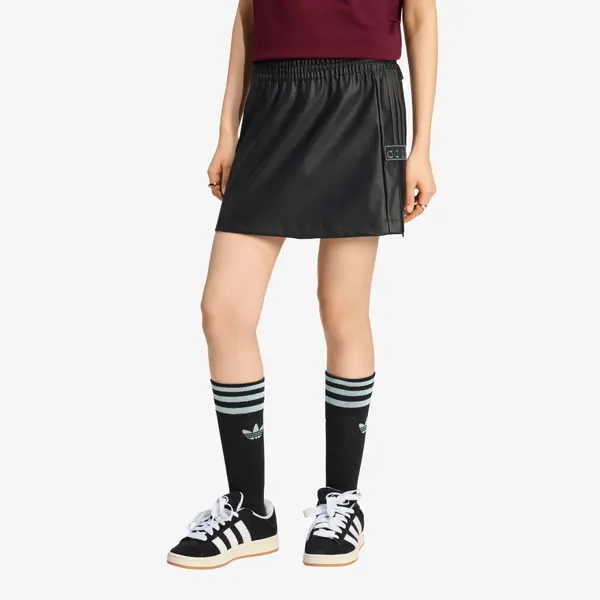 adidas Originals Suknja adidas Pleather Adibreak Skirt Black/ Utility Black L