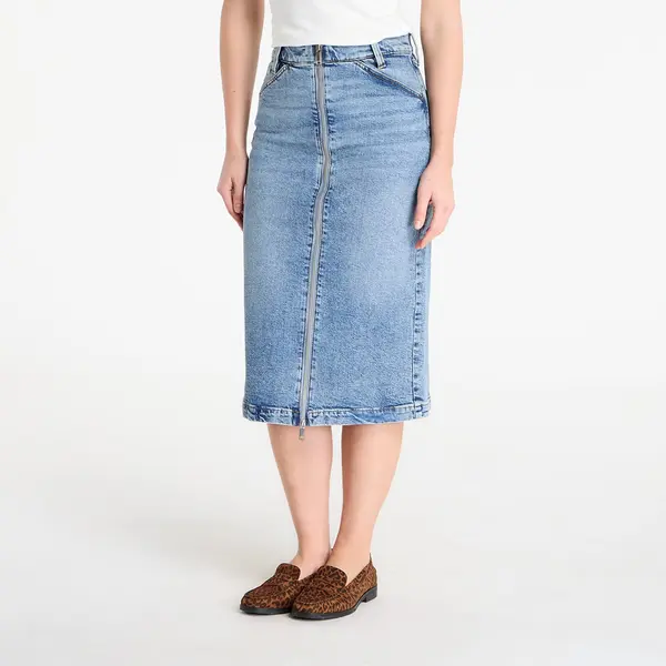 Calvin Klein Suknja Calvin Klein Jeans Denim Zip Front Skirt Blue 25