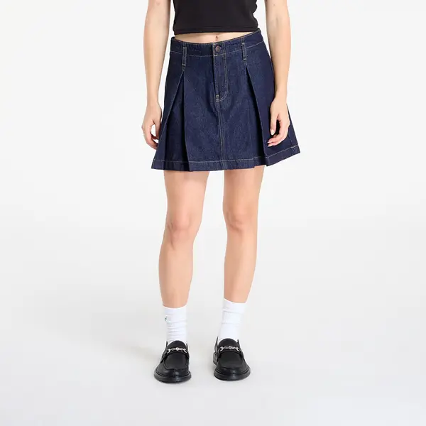 Calvin Klein Suknja Calvin Klein Jeans Pleated Denim Skirt Blue 27