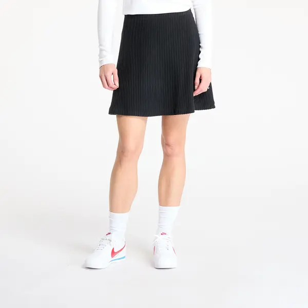 Nike Suknja Nike Sportswear Chill Knit Women's Ribbed Mini Skirt Black/ Black S