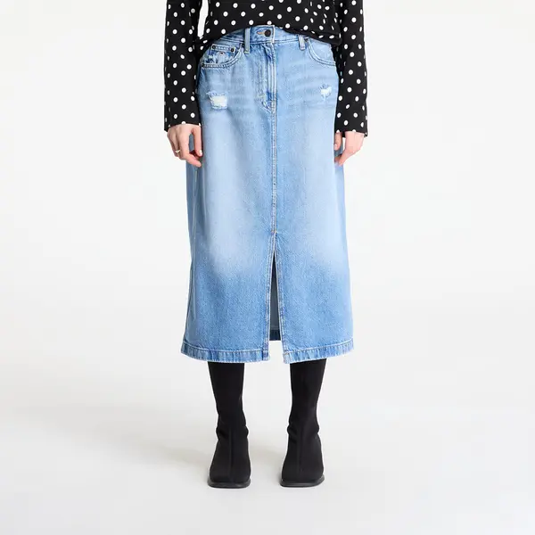 Tommy Hilfiger Suknja Tommy Jeans Claire Midi Skirt Denim 27