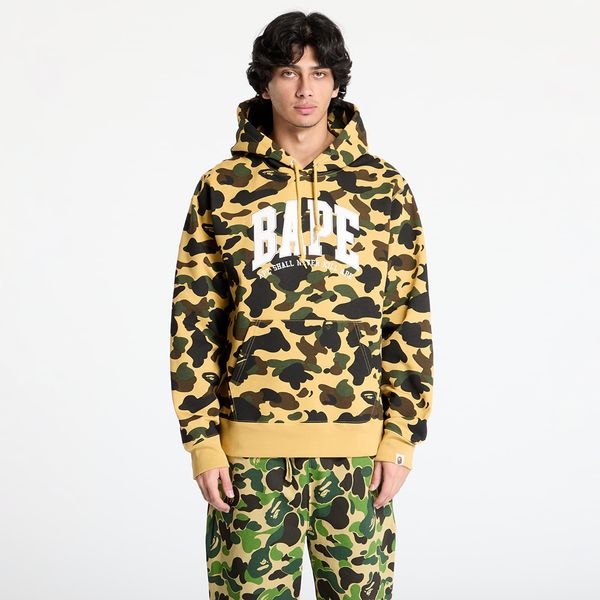 A BATHING APE Sweatshirt A BATHING APE 1St Camo Bape Pullover Hoodie Yellow M