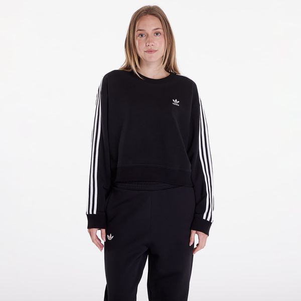 adidas Originals Sweatshirt adidas 3 Stripes Classics Crew Black L