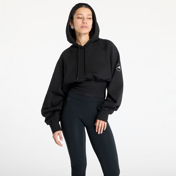 adidas Performance Sweatshirt adidas By Stella McCartney Cro-Packed Hoodie Black XS