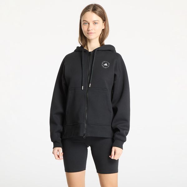 adidas Performance Sweatshirt adidas By Stella Mccartney Full Zip Hoodie Black/ White L
