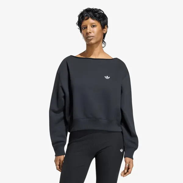 adidas Originals Sweatshirt adidas Ess Crw Lo Black S