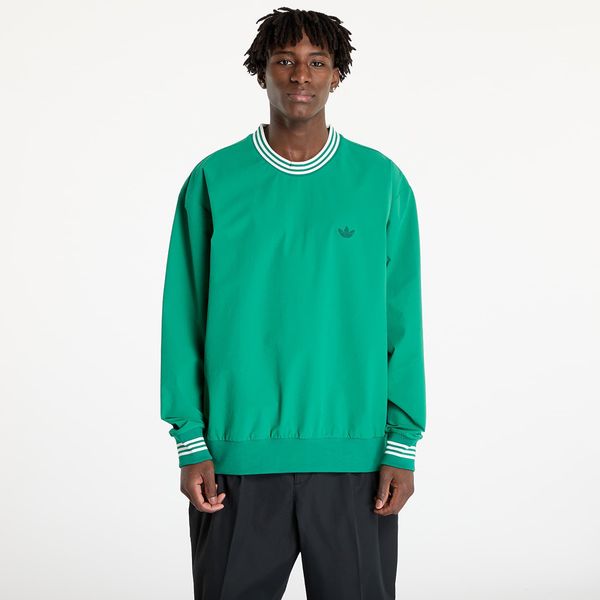 adidas Originals Sweatshirt adidas Rolling Links Dwr Crew Bright Green S