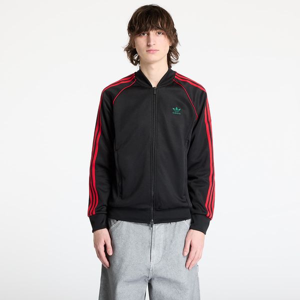 adidas Originals Sweatshirt adidas Sst Adicolor Classics Tracktop Black/ Better Scarlet M