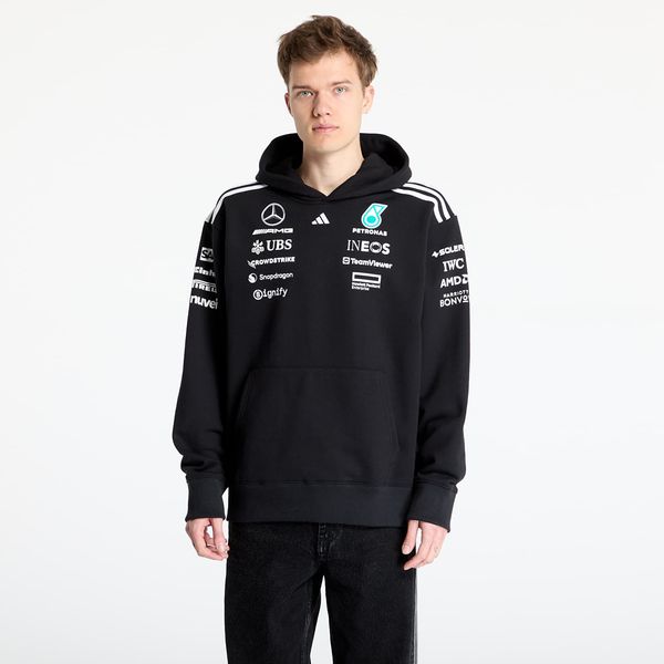 adidas Originals Sweatshirt adidas x Mercedes Amg Petronas Formula One Team Team Hoodie Black/ Black/ White S