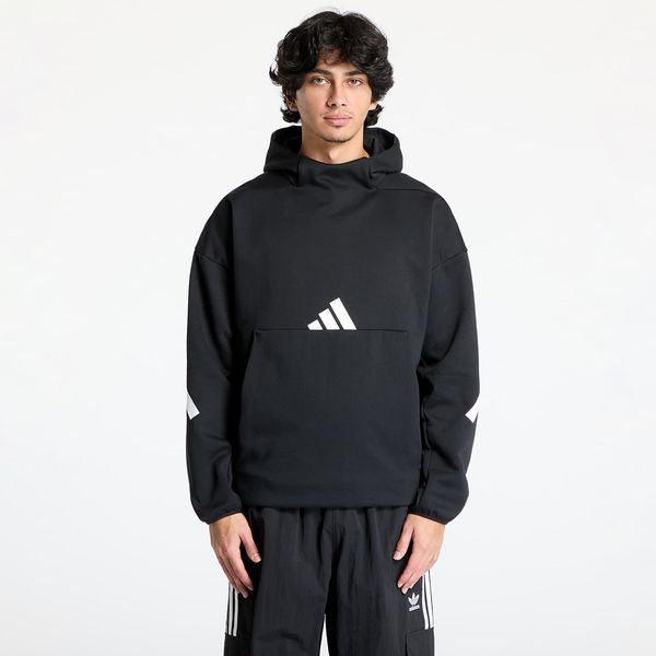 adidas Originals Sweatshirt adidas Z.N.E. Hoodie Black/ White XXL