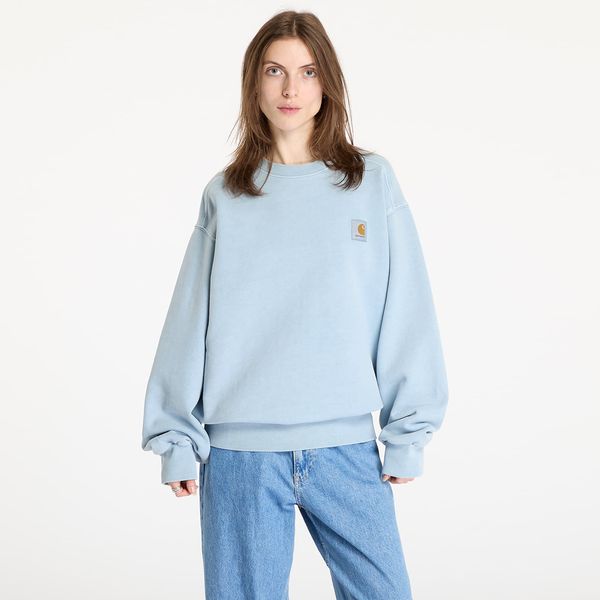 Carhartt WIP Sweatshirt Carhartt WIP Vista Sweatshirt UNISEX Dusty Ice Garment Dyed M