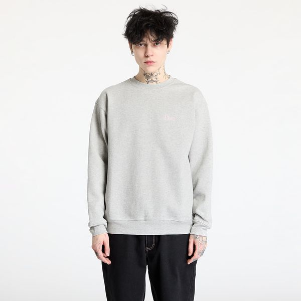 DIME Sweatshirt DIME Classic Small Logo Crewneck UNISEX Heather Gray S
