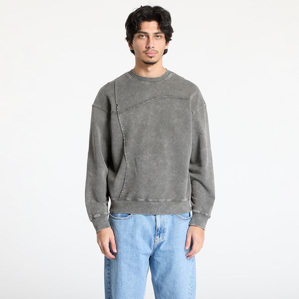 DIME Sweatshirt DIME Reverse Stitch Crewneck UNISEX Charcoal Washed XL