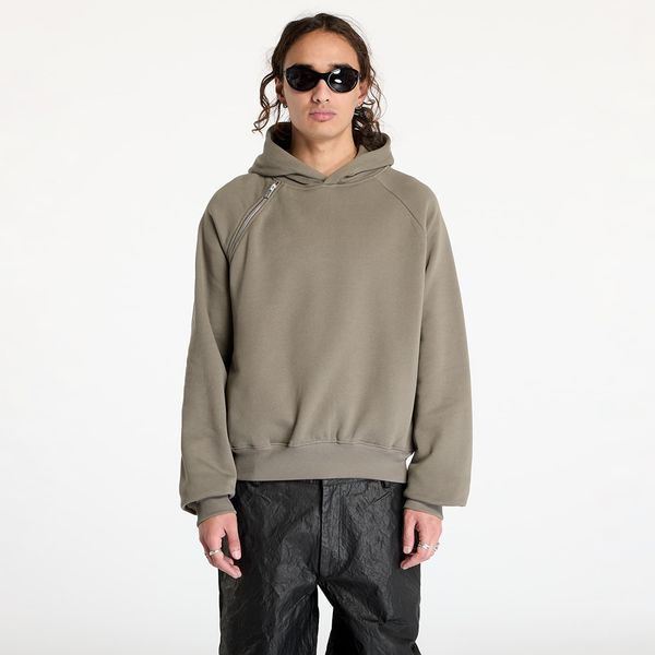 HELIOT EMIL Sweatshirt HELIOT EMIL Sequence Zip Hoodie UNISEX Dusty Green S