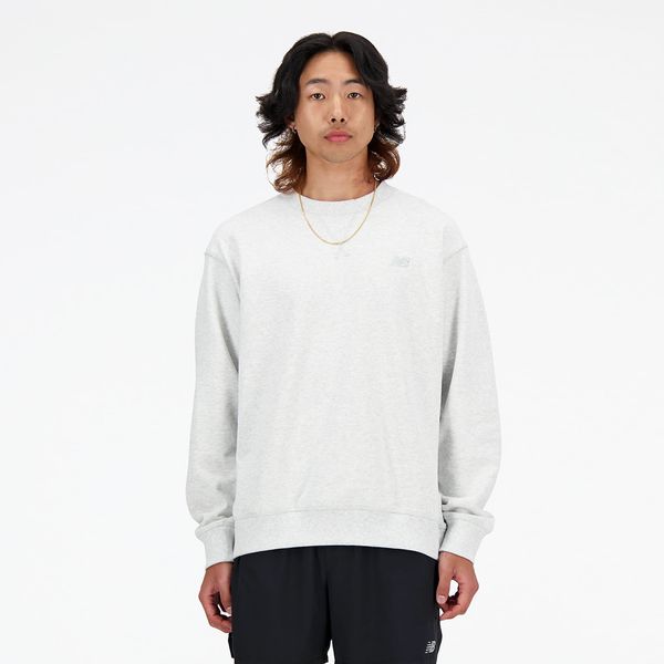 New Balance Sweatshirt New Balance Athletics French Terry Crew Ash Heather S