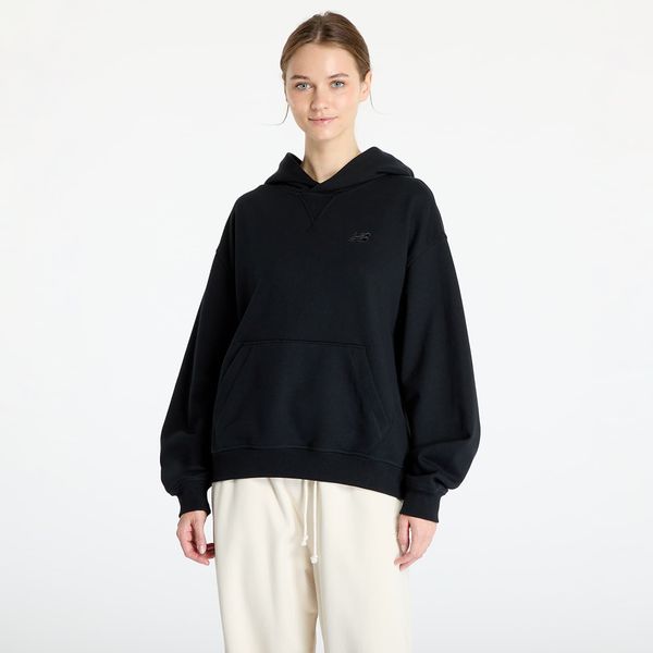 New Balance Sweatshirt New Balance Athletics French Terry Hoodie Black XS