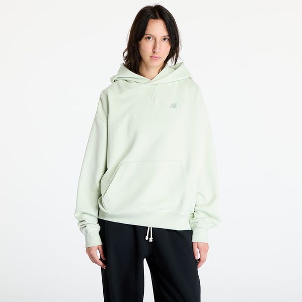 New Balance Sweatshirt New Balance Athletics French Terry Hoodie Natural Mint XS