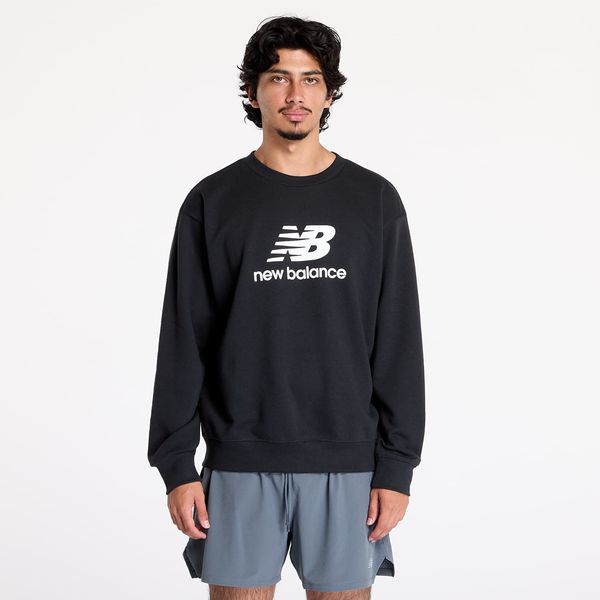 New Balance Sweatshirt New Balance Sport Essentials French Terry Logo Crew Sweatshirt Black S